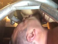 [ Scat Fetish DVD ] Mature scat pervert likes being the human toilet